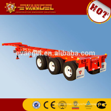 High Quality 40ton container 9402TP 40ft flatbed container semi trailer